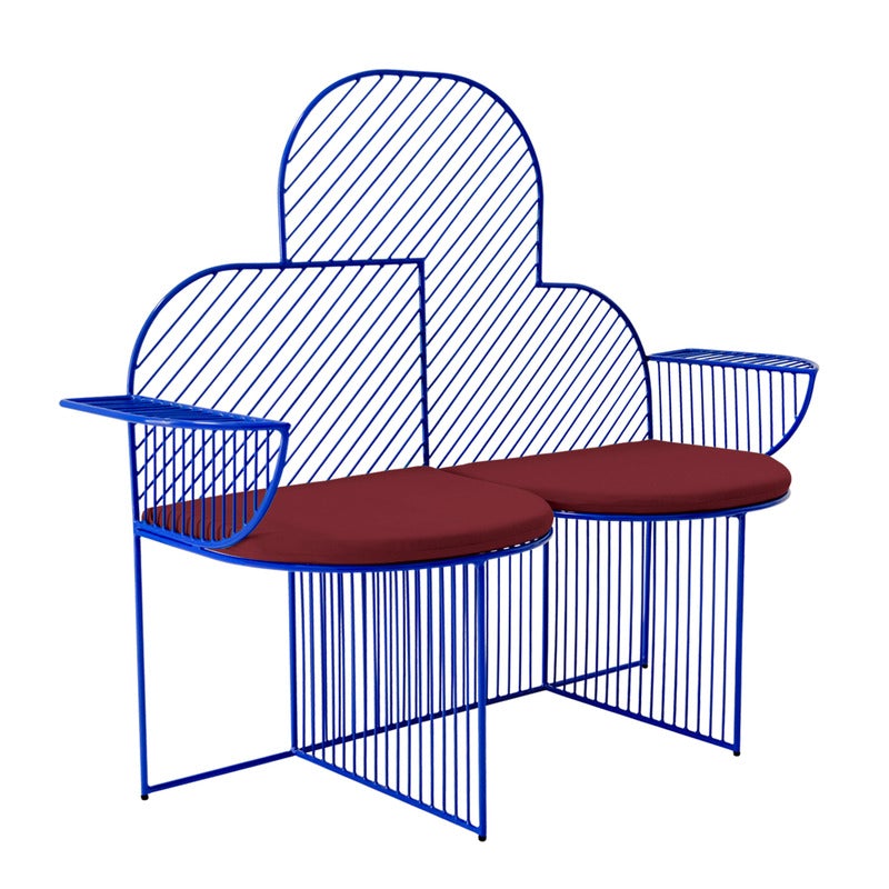 Cloud Metal Bench