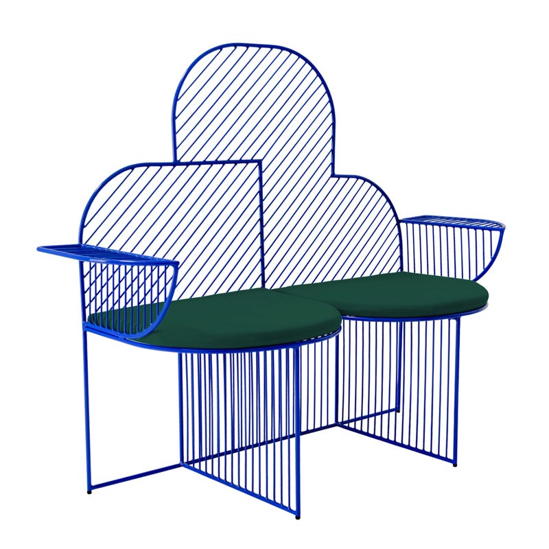 Cloud Metal Bench