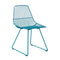 Ethel Side Chair  option Peacock Blue