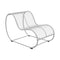 Loop Lounge Chair  option White