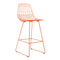 Lucy Stool  option Orange