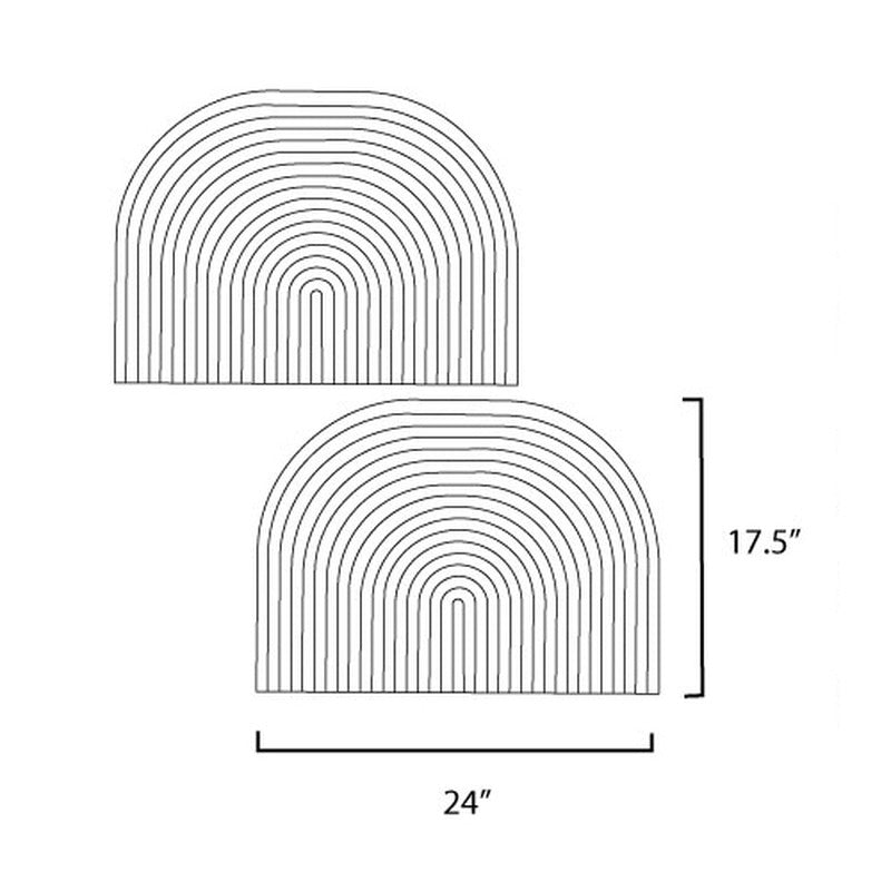 Modular Curved Wall Décor