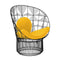 Peacock Lounge Chair  option Yellow Sunbrella