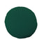 Round Throw Pillow  option Forest Green Sunbrella