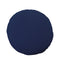 Round Throw Pillow  option Navy Sunbrella