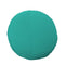 Round Throw Pillow  option Teal Sunbrella