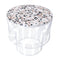 Terrazzo Side Table  option White