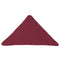Triangle Throw Pillow  option Burgundy Sunbrella