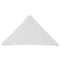 Triangle Throw Pillow  option White Sunbrella