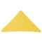 Triangle Throw Pillow  option Yellow Sunbrella