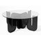 Wave Coffee Table  option Black