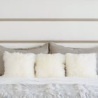 Axiom Upholstered Panel Bed with High Headboard