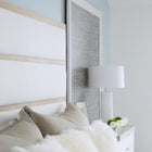 Axiom Upholstered Panel Bed with High Headboard