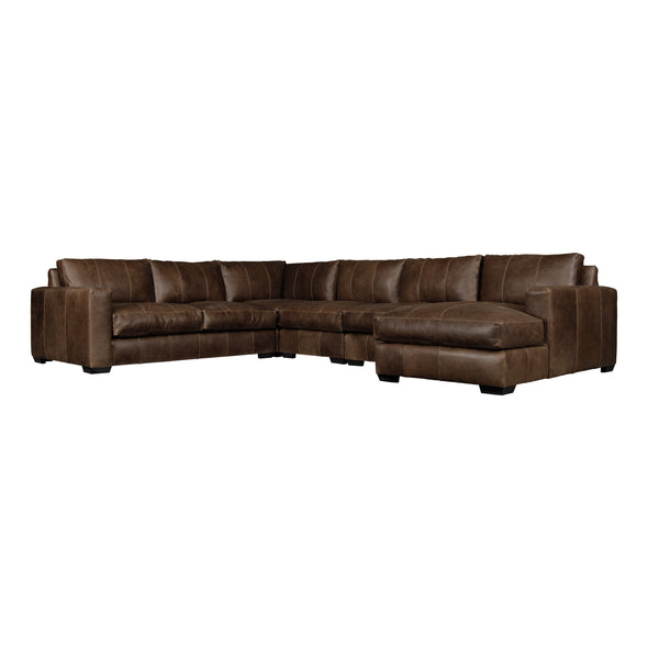 Dawkins Leather Sectional