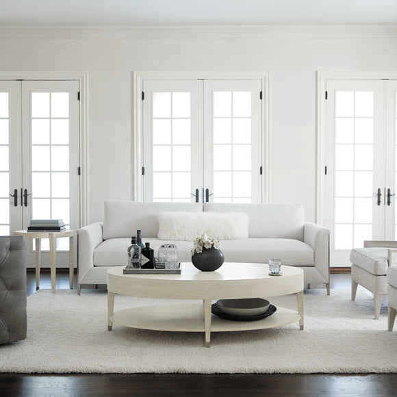 Bernhardt East Hampton Oval Cocktail Table 2Modern