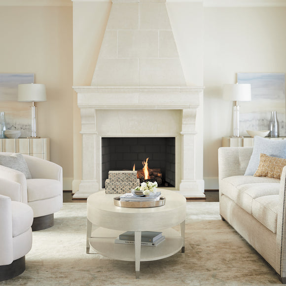 Bernhardt East Hampton Oval Cocktail Table 2Modern