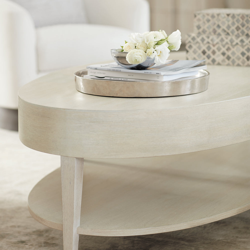 Bernhardt East Hampton Oval Cocktail Table - 2Modern