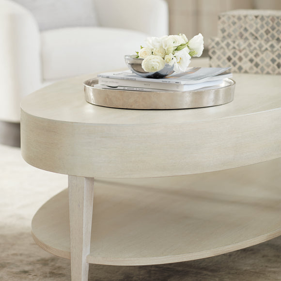 Bernhardt East Hampton Oval Cocktail Table 2Modern