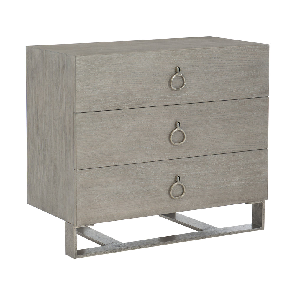 Linea 3-Drawer Nightstand