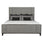Linea Upholstered Panel Bed