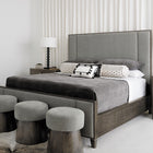 Linea Upholstered Panel Bed