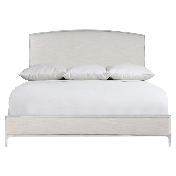 Silhouette Upholstered Panel Bed