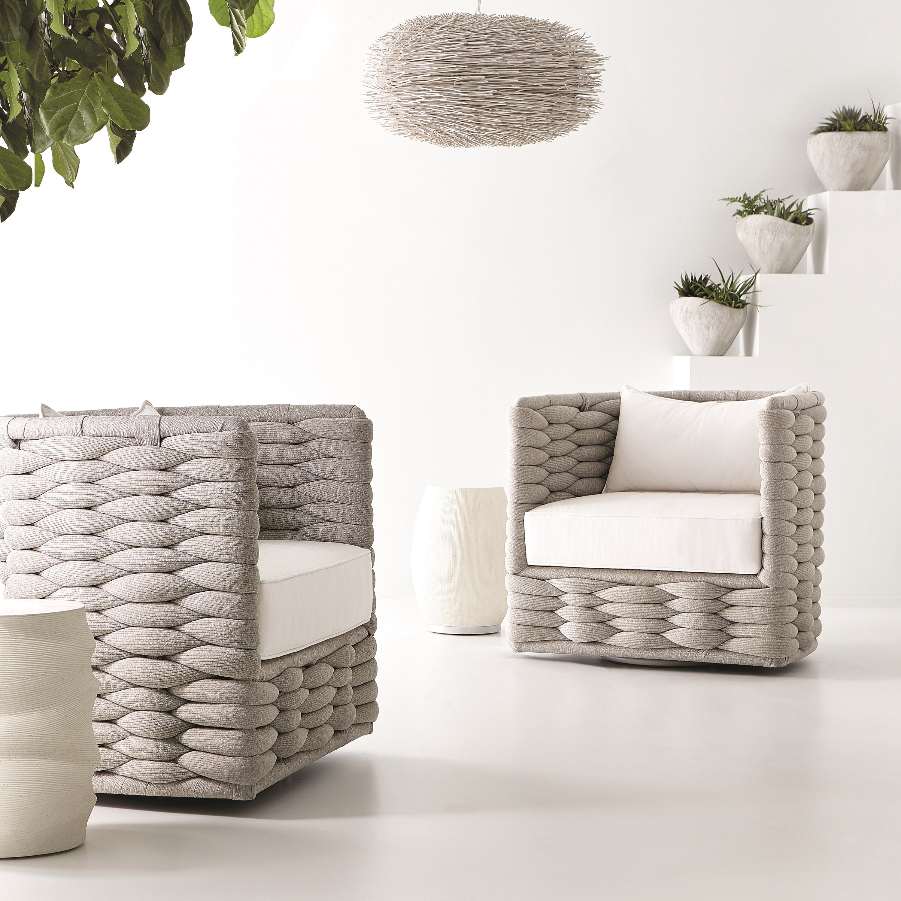 Bernhardt Wailea Swivel Chair - Thumbnail 5