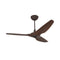 Haiku 60 Outdoor Universal Mount Ceiling Fan  option Oil Rubbed Bronze with Cocoa Aluminum Blades