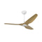 Haiku 60 Outdoor Universal Mount Ceiling Fan  option White with Caramel Aluminum Blades