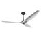 Haiku 84 Outdoor Universal Mount Ceiling Fan  option Black with Brushed Aluminum Blades