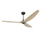 Haiku 84 Outdoor Universal Mount Ceiling Fan  option Black with Caramel Aluminum Blades