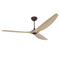 Haiku 84 Outdoor Universal Mount Ceiling Fan  option Oil Rubbed Bronze with Caramel Aluminum Blades