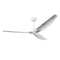 Haiku 84 Outdoor Universal Mount Ceiling Fan  option White with Brushed Aluminum Blades