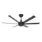 ES6 Indoor/Outdoor Universal Mount Smart Ceiling Fan  option Black