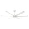 ES6 Indoor/Outdoor Universal Mount Smart Ceiling Fan  option White