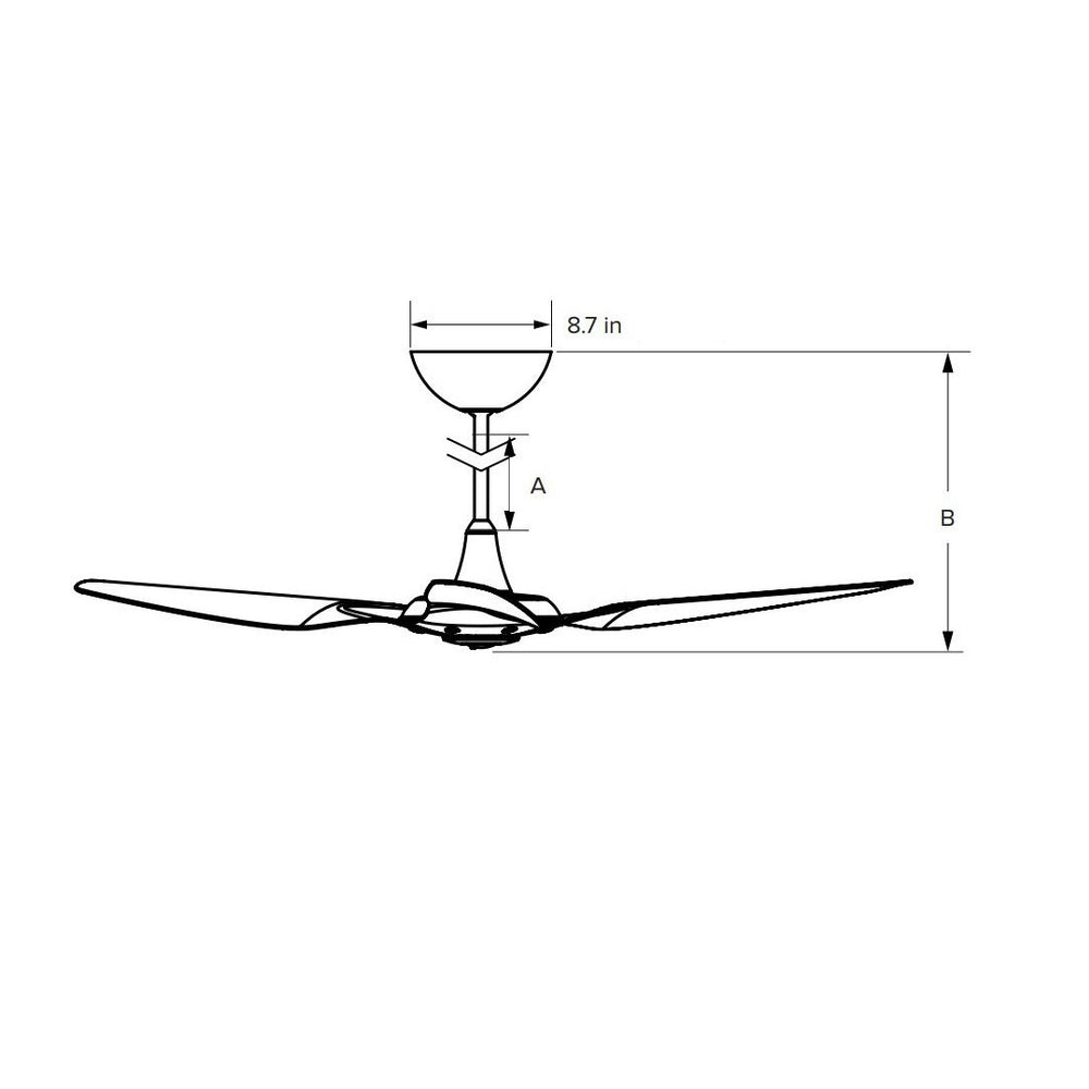 Haiku 52 Outdoor Universal Mount Ceiling Fan
