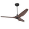 Haiku 60 Bamboo Universal Mount Ceiling Fan  option Black with Cocoa Bamboo Blades