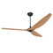 Haiku 84 Bamboo Universal Mount Ceiling Fan  option Black with Caramel Bamboo Blades