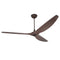 Haiku 84 Bamboo Universal Mount Ceiling Fan  option Oil Rubbed Bronze with Cocoa Bamboo Blades