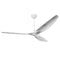 Haiku 84 Universal Mount Ceiling Fan  option White with Brushed Aluminum Blades