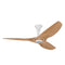 Haiku Low Profile Ceiling Fan  option White with Caramel Bamboo Blades