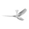 Haiku Outdoor Low Profile Ceiling Fan  option White with Brushed Aluminum Blades