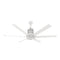 I6 Universal Mount Outdoor Ceiling Fan  option White