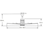 I6 Universal Mount Outdoor Ceiling Fan