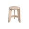 Eli Stool  option Side Table: 17.7 in height