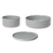 Pilar Serving Bowl Set  option Mirage Grey