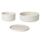 Pilar Serving Bowl Set  option Moonbeam