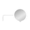 Modo Wall Mounted LED Vanity Mirror  option White
