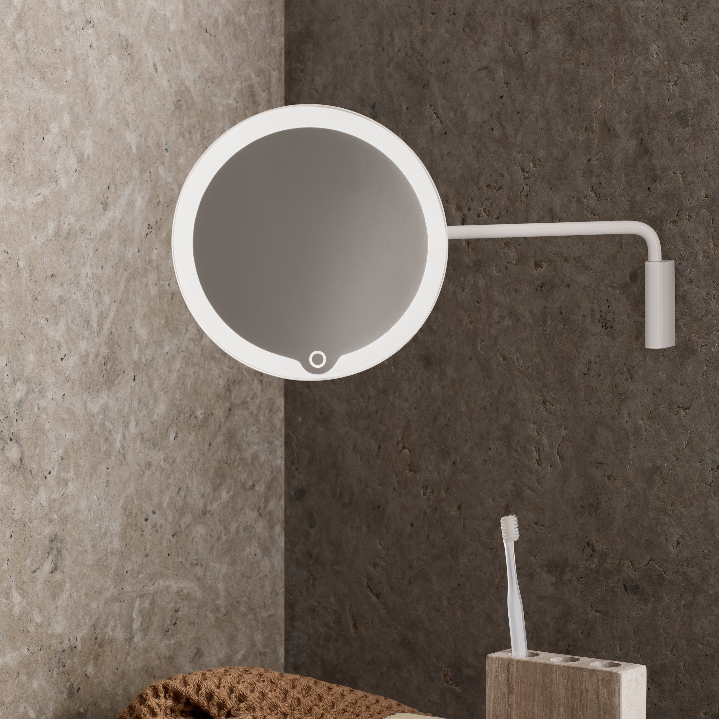 Blomus Modo Wall Mounted LED Vanity Mirror 2Modern