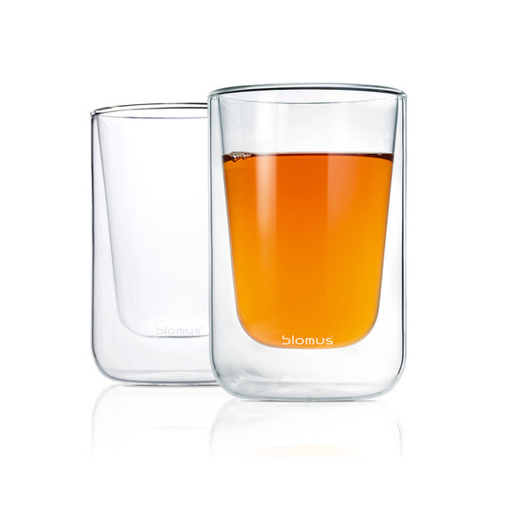 Nero Set Cappuccino / Tea Glasses (Set of 4)